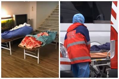 Скандал вспыхнул в "вирусной" больнице, усопшие лежат рядом с живыми: фото и видео - politeka.net