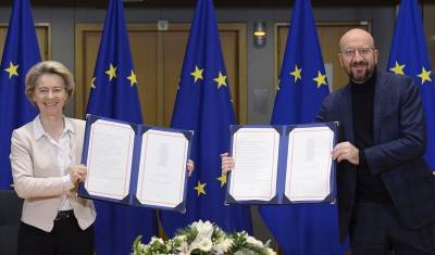 Борис Джонсон - ЕС подписал соглашения по Brexit с Великобританией - newizv.ru - Англия - Лондон