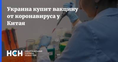 Владимир Зеленский - Украина купит вакцину от коронавируса у Китая - nsn.fm - Украина - Китай