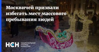 Москвичей призвали избегать мест массового пребывания людей - nsn.fm - Россия - Москва