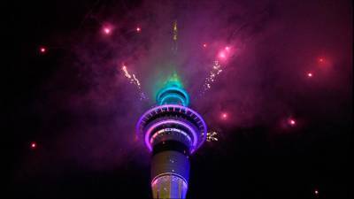 В Окленде наступление Нового года отметили салютом и лазерным шоу - vesti.ru - Россия - Новая Зеландия