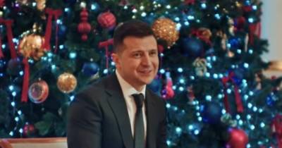 Владимир Зеленский - В Сеть слили новогоднее поздравление президента Зеленского (видео) - focus.ua - Украина