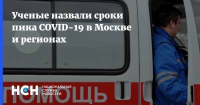 Виктор Захаров - Ученые спрогнозировали максимум заболеваемости COVID-19 в Москве и регионах - nsn.fm - Санкт-Петербург - Москва