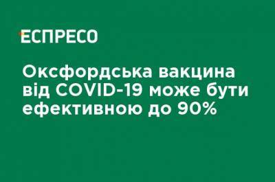 Оксфордская вакцина от COVID-19 эффективна на 90% при определенном алгоритме использования, - разработчики - ru.espreso.tv - Украина