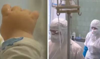 "Маму ждут дома пятеро детей": врачи спасают от вируса беременную украинку, поражено 90% легких - kharkov.politeka.net - Украина