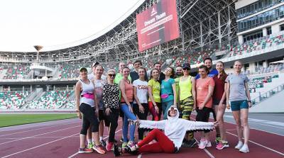 Команда Dream Team провела первую тренировку к Минскому полумарафону - belta.by - Минск