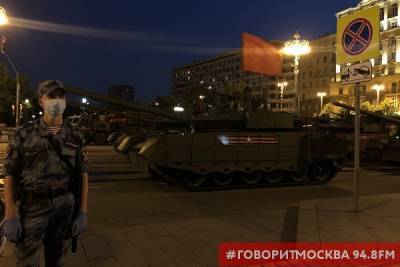 В Москве состоялась заключительная ночная репетиция парада Победы - govoritmoskva.ru - Москва