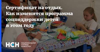 Ольга Мельникова - Сертификат на отдых. Как изменится программа соцподдержки детей в этом году - nsn.fm - Москва