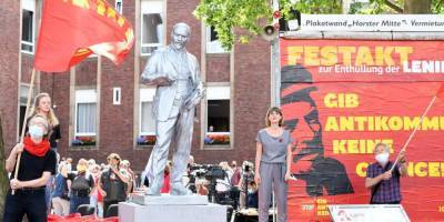 Владимир Ленин - В западной Германии впервые установили памятник Ленину - ruposters.ru - Германия - Чсср