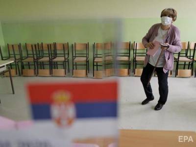 Александр Вучич - На парламентских выборах в Сербии побеждает партия президента Вучича - gordonua.com - Сербия