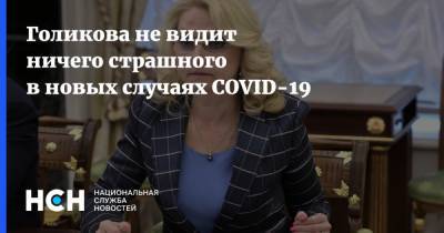 Татьяна Голикова - Голикова не видит ничего страшного в новых случаях COVID-19 - nsn.fm - Россия