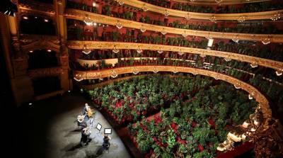 Вокруг планеты: В Барселонском оперном театре состоялся концерт для растений - belta.by - Испания