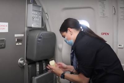 Стюардесса показала происходящее в самолетах во время пандемии коронавируса - lenta.ru - Нью-Йорк - штат Индиана
