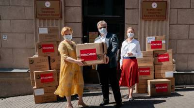 Белорусский Красный Крест и The Coca-Cola Foundation закупили для медиков 47,6 тыс. респираторов - belta.by - Белоруссия - Минск