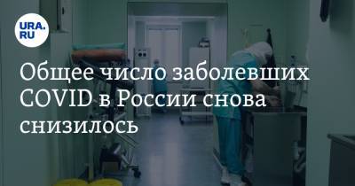 Общее число заболевших COVID в России снова снизилось. Смертность держится на прежнем уровне - ura.news - Россия