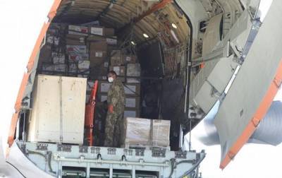 В Борисполе приземлился самолет с очередной гуманитарной помощью из Китая - korrespondent.net - Украина - Китай - Борисполь