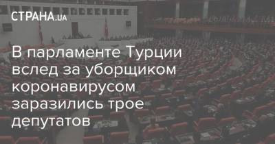 В парламенте Турции вслед за уборщиком коронавирусом заразились трое депутатов - strana.ua - Турция - Того