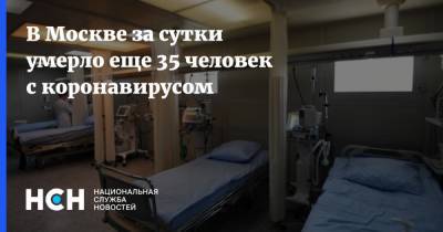 В Москве за сутки умерло еще 35 человек с коронавирусом - nsn.fm - Россия - Москва