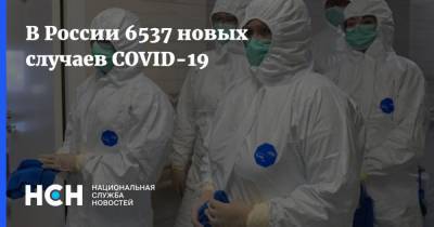 В России 6537 новых случаев COVID-19 - nsn.fm - Россия - Москва