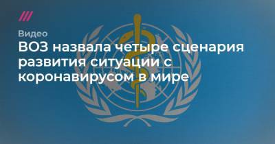 ВОЗ назвала четыре сценария развития ситуации с коронавирусом в мире - tvrain.ru