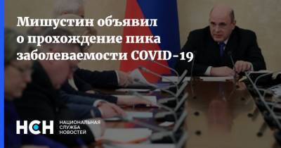 Михаил Мишустин - Мишустин объявил о прохождение пика заболеваемости COVID-19 - nsn.fm - Россия