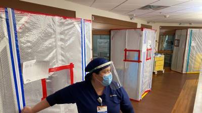 Некоторые больницы в Калифорнии переполнены больными с коронавирусом - golos-ameriki.ru - Сша - штат Калифорния