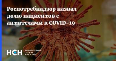 Роспотребнадзор назвал долю пациентов с антителами к COVID-19 - nsn.fm - Россия