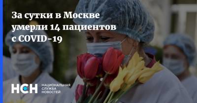 За сутки в Москве умерли 14 пациентов с COVID-19 - nsn.fm - Москва