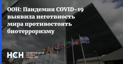 ООН: Пандемия COVID-19 выявила неготвность мира противостоять биотерроризму - nsn.fm