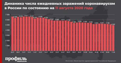 В России выявили меньше 5 тыс. новых случаев коронавируса - profile.ru - Россия - Москва