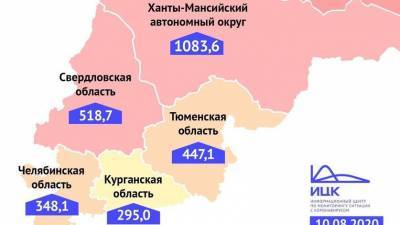 В регионах «тюменской матрёшки» за неделю вырос коэфициент инфицированных COVID-19 - nashgorod.ru - Россия - округ Янао - округ Югра