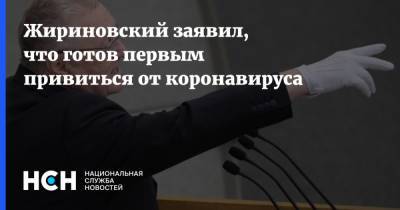 Владимир Жириновский - Жириновский заявил, что готов первым привиться от коронавируса - nsn.fm - Россия