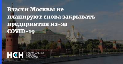 Владимир Ефимов - Власти Москвы не планируют снова закрывать предприятия из-за COVID-19 - nsn.fm - Москва