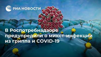 В Роспотребнадзоре предупредили о микст-инфекции из гриппа и COVID-19 - ria.ru - Москва