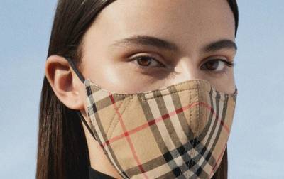 Burberry выпустили противокоронавирусные защитные маски - korrespondent.net