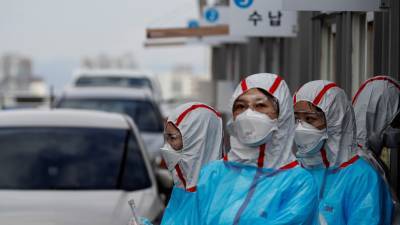 Число случаев коронавируса в Южной Корее достигло 17 002 - russian.rt.com - Южная Корея