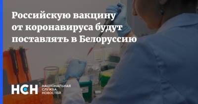 Российскую вакцину от коронавируса будут поставлять в Белоруссию - nsn.fm - Россия - Белоруссия
