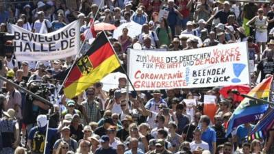 Берлин запретил запланированные на выходные демонстрации против коронавирусных ограничений - germania.one - Берлин