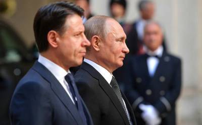 Владимир Путин - Джузеппе Конт - Путин и Конте обсудили коронавирус, Белоруссию и Ливию - tvc.ru - Белоруссия - Италия - Ливия