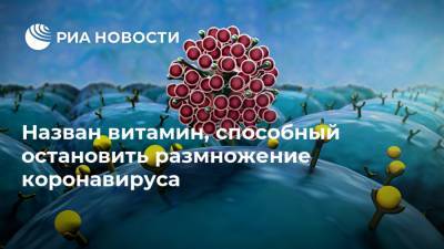 Назван витамин, способный остановить размножение коронавируса - ria.ru - Москва - Индия