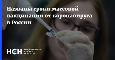 Михаил Мурашко - Названы сроки массовой вакцинации от коронавируса в России - nsn.fm - Россия