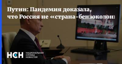Владимир Путин - Путин: Пандемия доказала, что Россия не «страна-бензоколонка» - nsn.fm - Россия