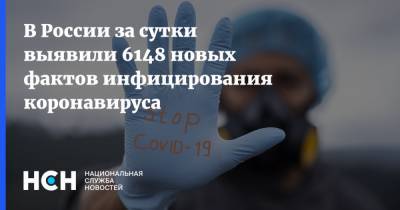 В России за сутки выявили 6148 новых фактов инфицирования коронавируса - nsn.fm - Россия