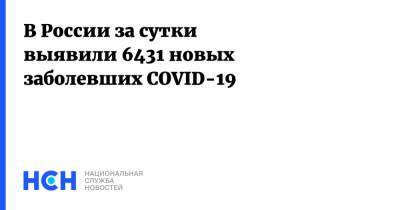 В России за сутки выявили 6431 новых заболевших COVID-19 - nsn.fm - Россия