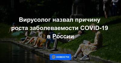 Вирусолог назвал причину роста заболеваемости COVID-19 в России - news.mail.ru - Россия