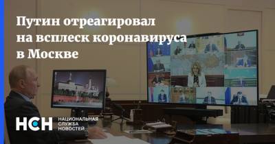 Владимир Путин - Татьяна Голикова - Путин отреагировал на всплеск коронавируса в Москве - nsn.fm - Россия - Москва