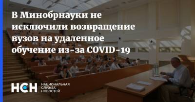 Валерий Фальков - В Минобрнауки не исключили возвращение вузов на удаленное обучение из-за COVID-19 - nsn.fm - Россия