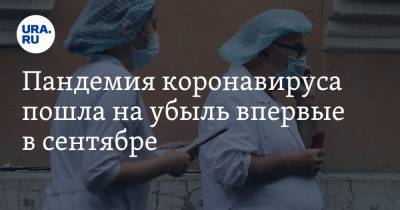Пандемия коронавируса пошла на убыль впервые в сентябре - ura.news - Россия