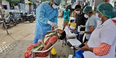 Индия бьет антирекорды коронавируса - detaly.co.il - Сша - Индия - Бразилия - Нью-Дели