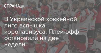 В Украинской хоккейной лиге вспышка коронавируса. Плей-офф остановили на две недели - strana.ua - Украина - Кременчуг